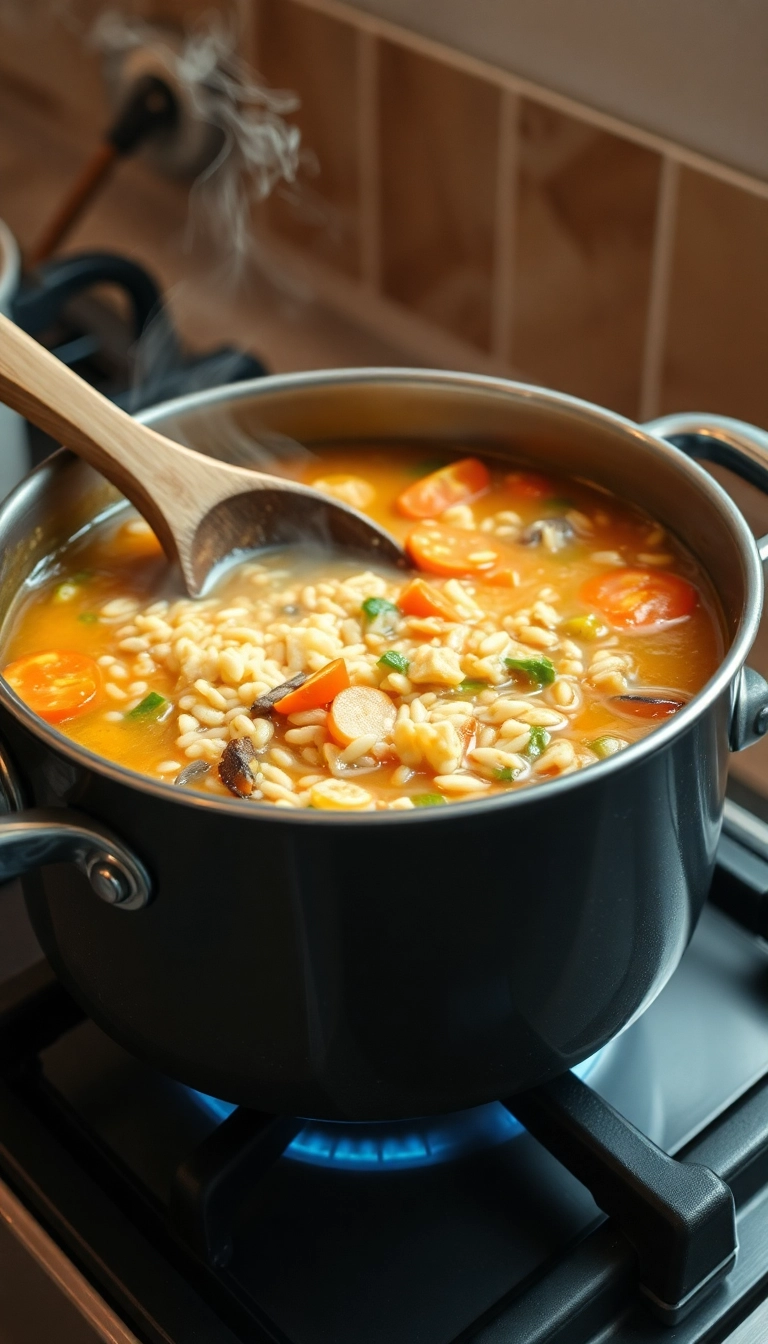 24 Chicken Rice Soup Ideas That'll Warm Your Soul (You Won't Believe #16!) - 8. One-Pot Chicken Rice Soup