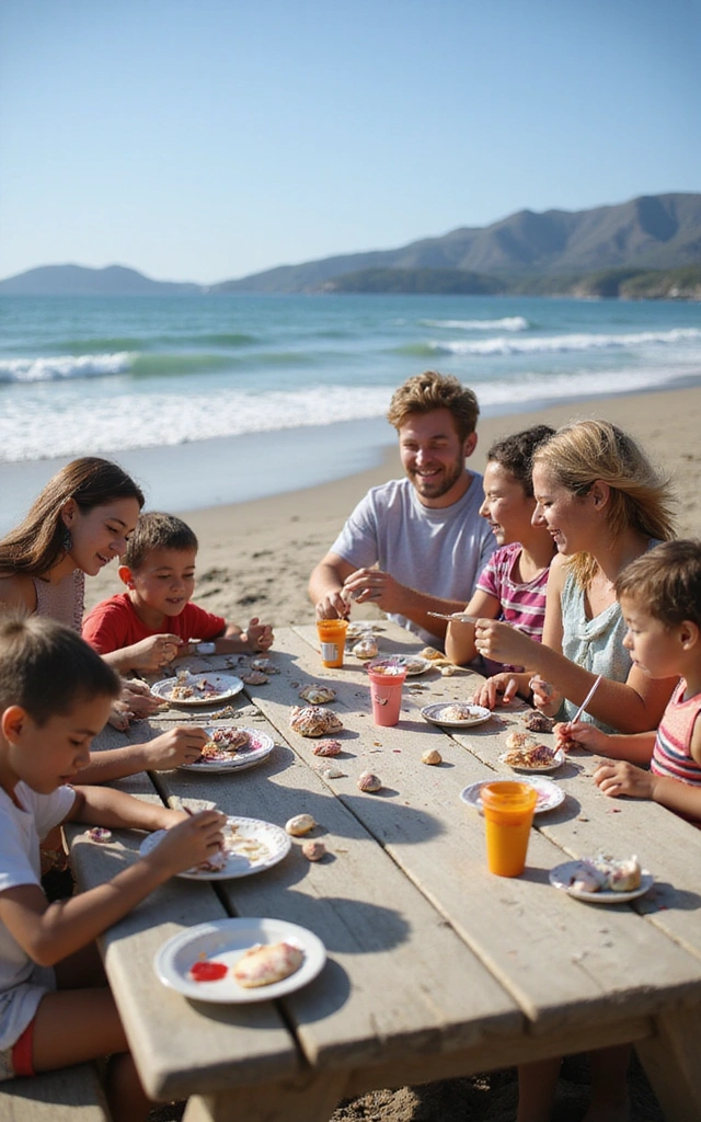 20 Unforgettable Beach Activities for Families to Enjoy This Summer! - 16. Shell Painting