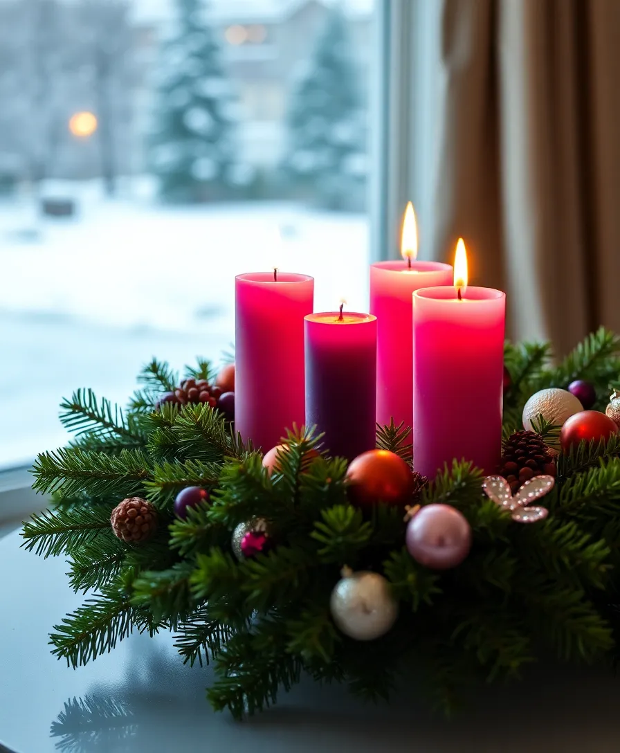 20 Stunning Advent Images That Will Inspire Your Holiday Spirit (Check Out #12!) - 1. Candlelit Wonder