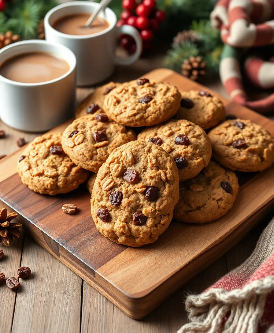 Christmas Cookies: 25 Easy Recipes to Delight Your Holiday Gatherings! - 8. Oatmeal Raisin Cookies