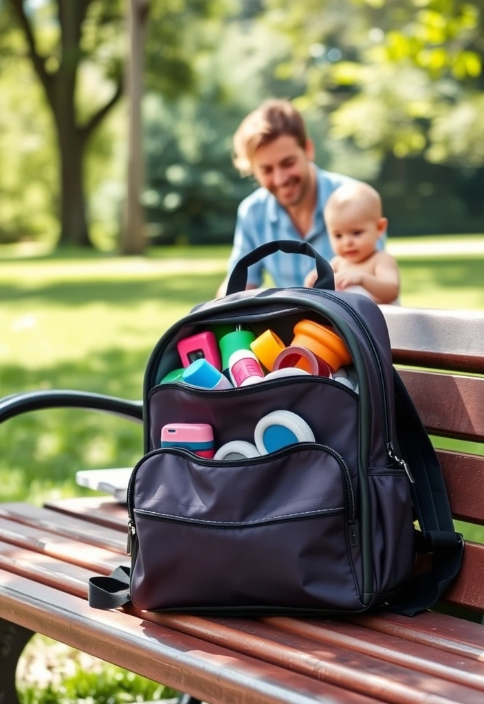 10 Must-Have Baby Gear Items You’ll Regret Not Having in the First Year! - 8. Diaper Bag Backpack