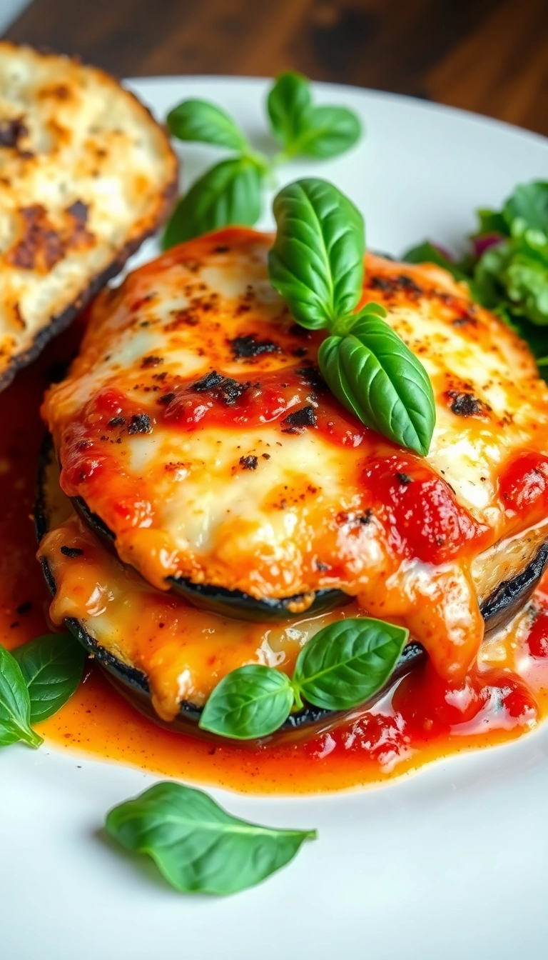 19 Easy Sunday Dinner Ideas That Will Have You Relaxing in Style (You Won't Believe #7!) - 17. Eggplant Parmesan