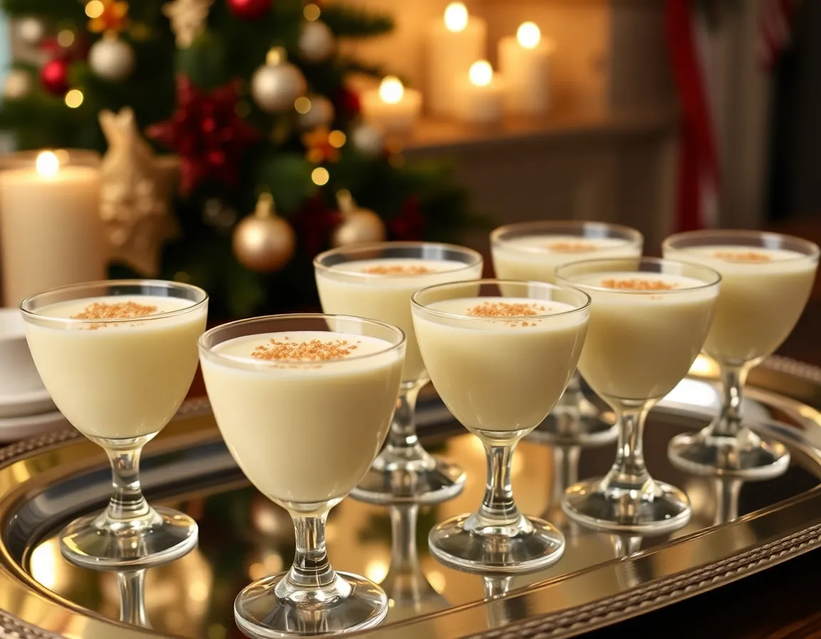 Winter Desserts Recipes: Your Ultimate Guide to Cozy Treats! - 8. Eggnog Panna Cotta