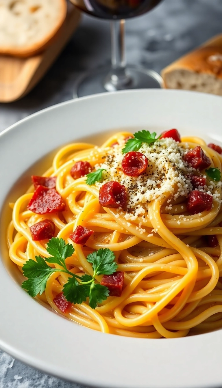 21 Sunday Family Dinner Ideas You’ll Want to Make Every Week (Number 7 Will Blow Your Mind!) - 7. Spaghetti Carbonara - Mind-Blowing!