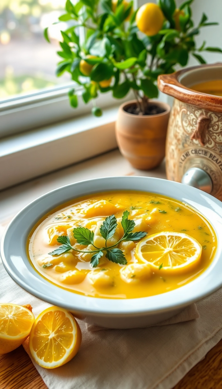 21 Chicken Gnocchi Soup Crockpot Ideas That Will Warm Your Soul! - 4. Lemon Herb Chicken Gnocchi Soup