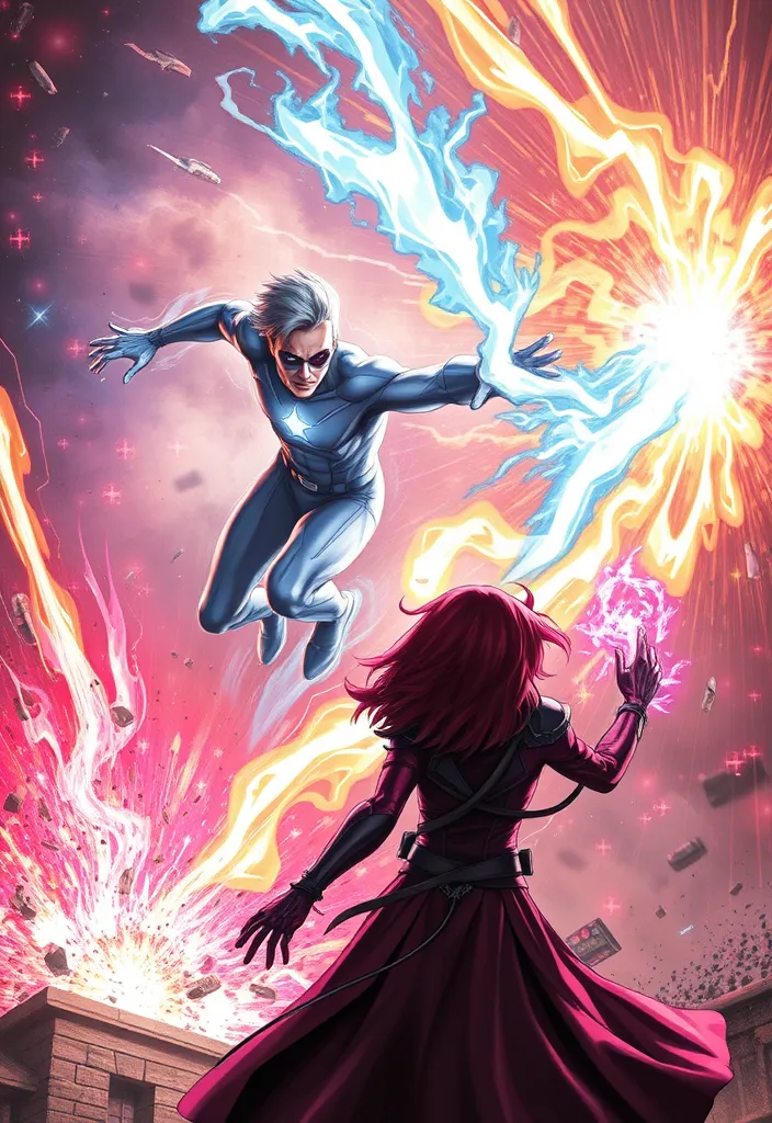 19 Unforgettable Video Game Moments with Marvel Rivals (You Can't Miss #7!) - 6. The Speed Duel: Quicksilver vs. Scarlet Witch