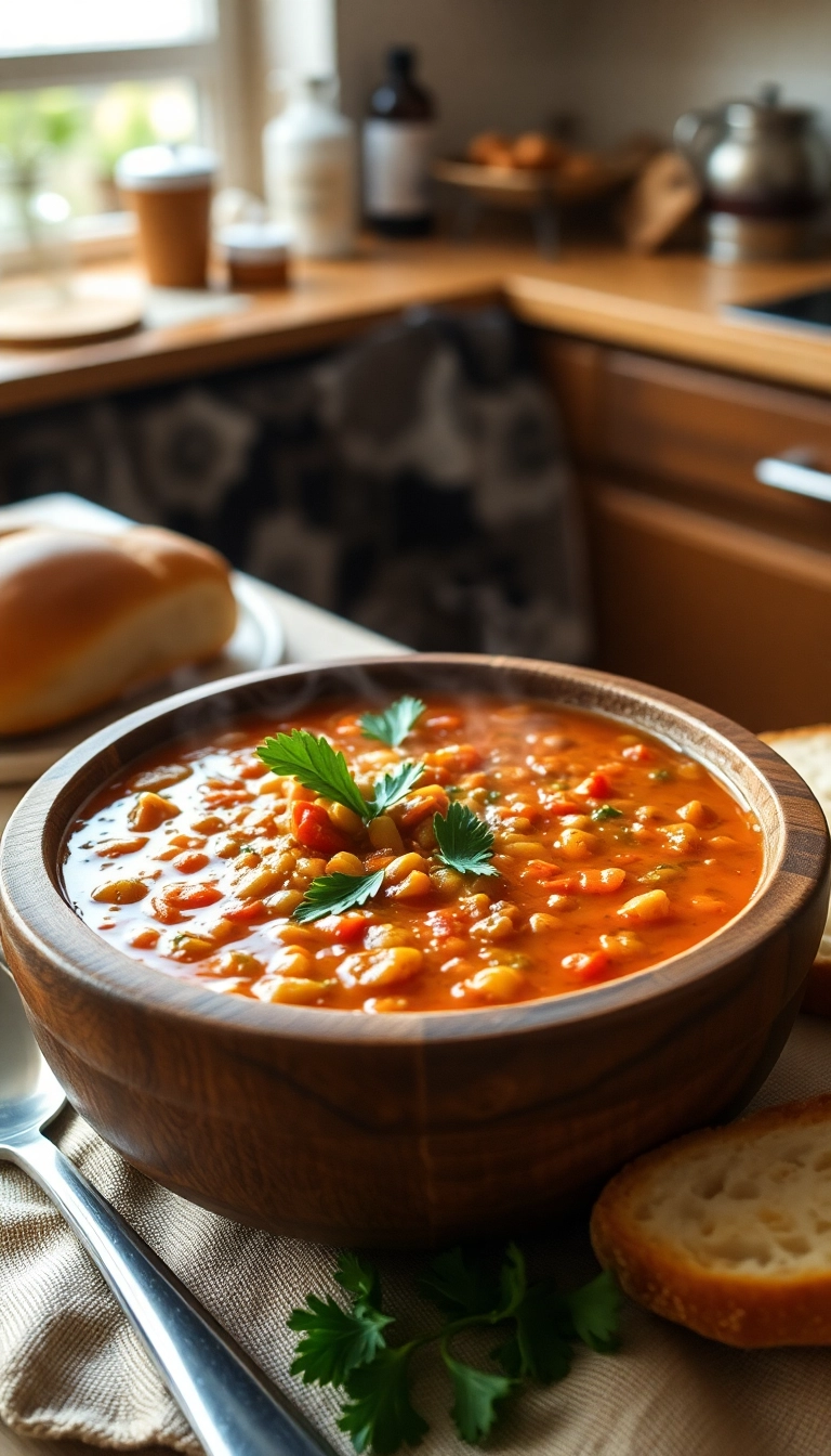 21 Healthy Winter Meals That’ll Warm Your Soul (And Your Kitchen!) - 1. Spicy Lentil Soup