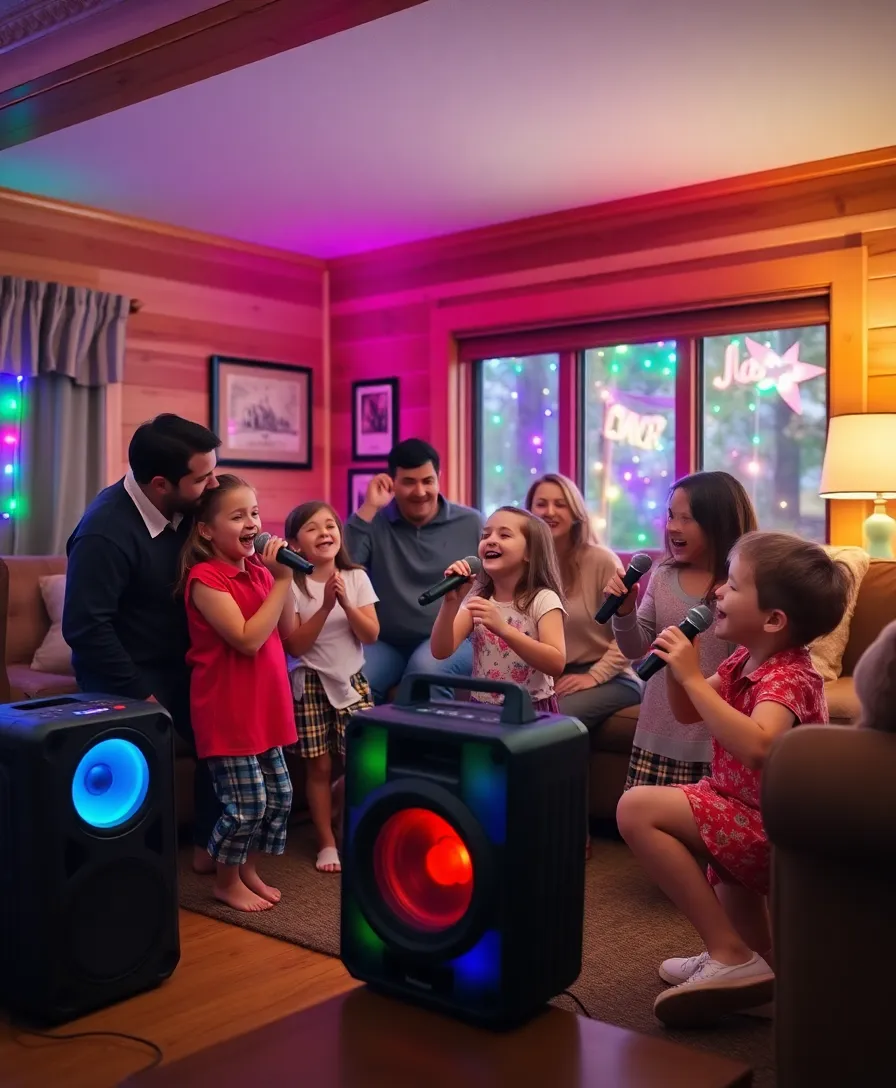 19 Fun Cabin Activities for Families That Will Bring You Closer Together (You’ll Love #13!) - 15. Cabin Karaoke Night