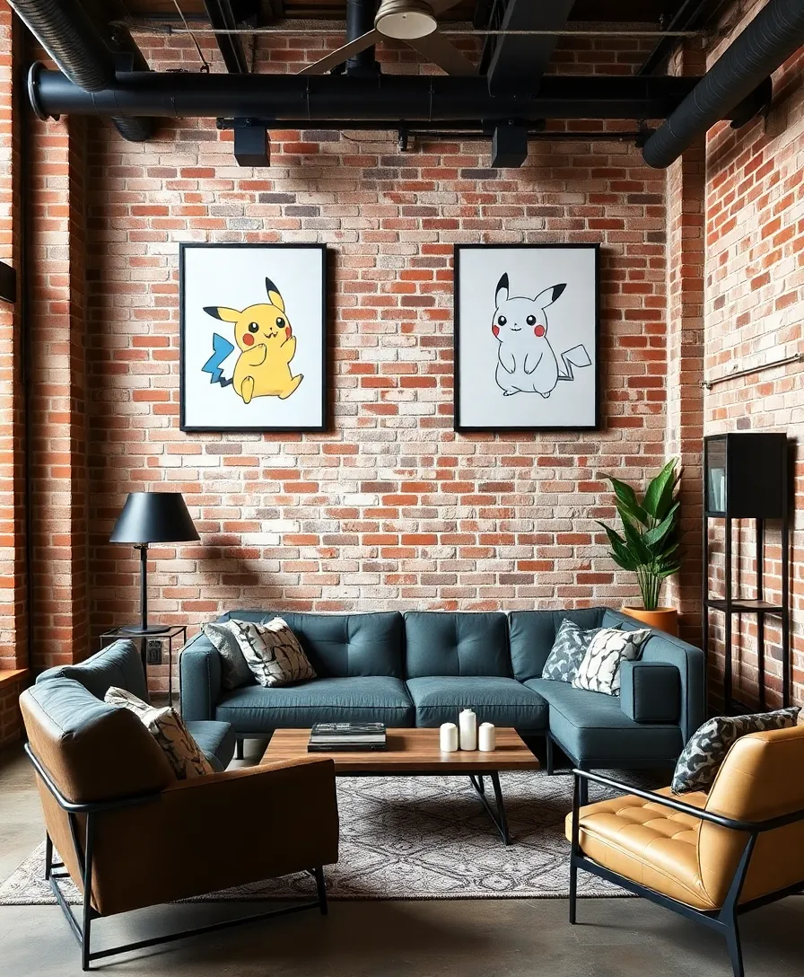 22 Pokémon Room Themes That Will Make Your Heart Go 'Pika Pika!' - 10. Industrial Pokémon Loft