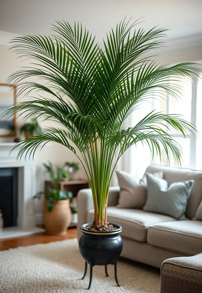 15 Air-Purifying Plants That'll Transform Your Home into a Breath of Fresh Air! - 15. Parlor Palm (Chamaedorea elegans)