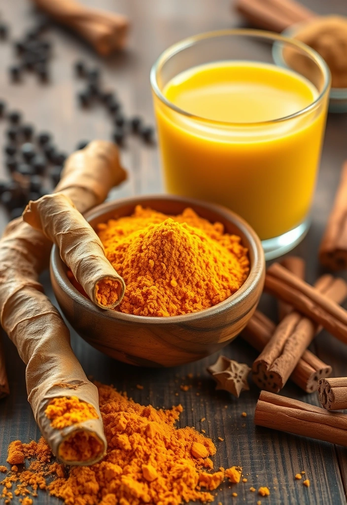 22 Healthy Foods That Detoxify Your Body and Promote Healing! - 9. Turmeric