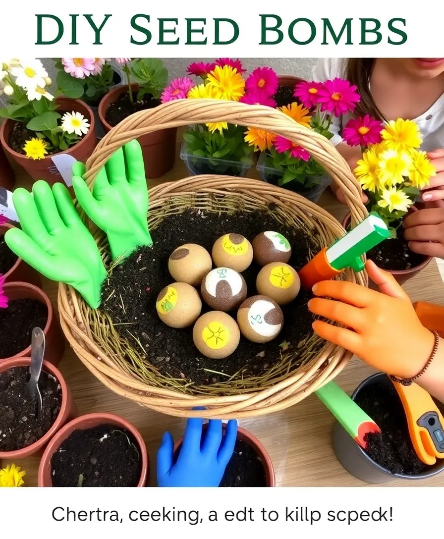 25 Adorable DIY Christmas Gifts for Kids That They'll Treasure Forever! - 12. DIY Seed Bombs