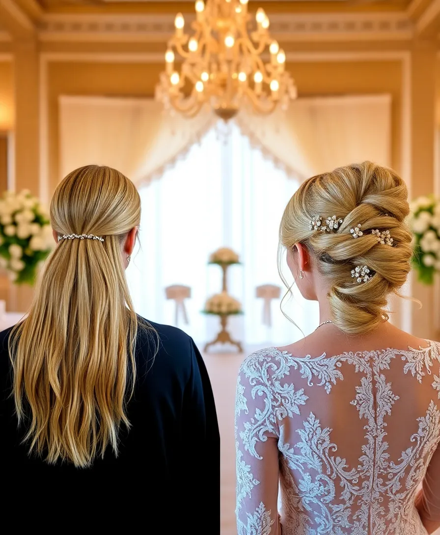 10 Stunning Hair Extensions Before and After Photos That’ll Leave You Speechless! - 6. The Bridal Glow: Romantic Volume for Weddings