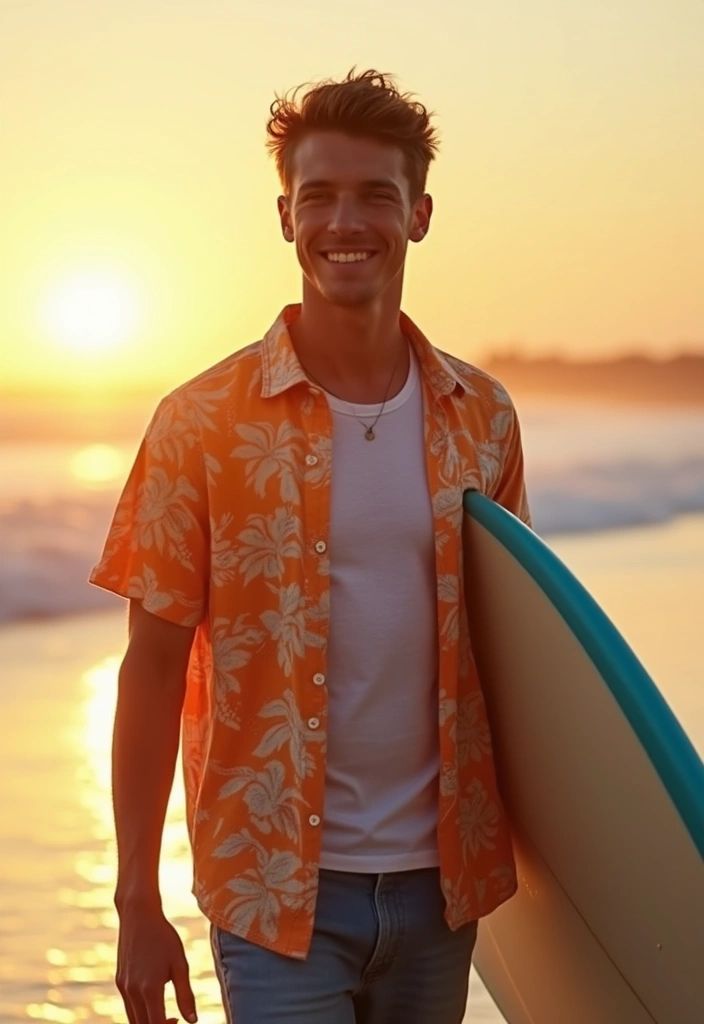Discover What to Wear in Miami This August: 15 Outfits That Will Turn Heads! - 12. Casual Button-Up Shirts
