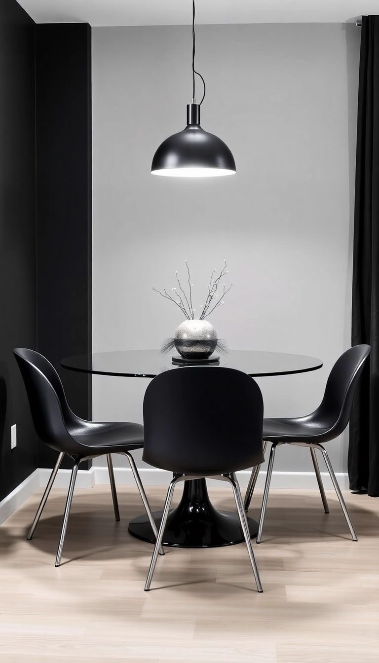 15 Stunning Corner Dining Table Ideas That'll Transform Your Space! - Sleek and Modern Minimalism