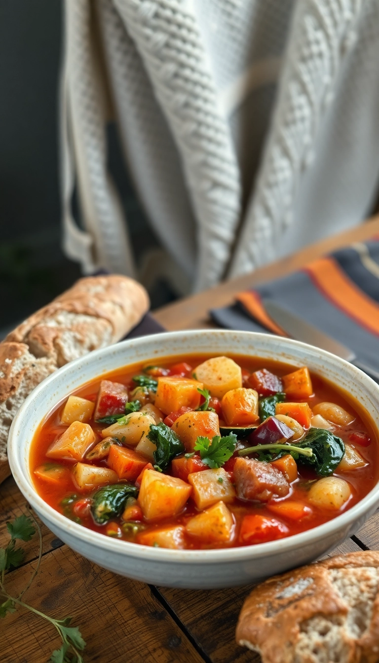 20 Cozy Winter Dinner Recipes That Will Warm Your Heart (You Won't Believe #5!) - 12. Rustic Vegetable Stew