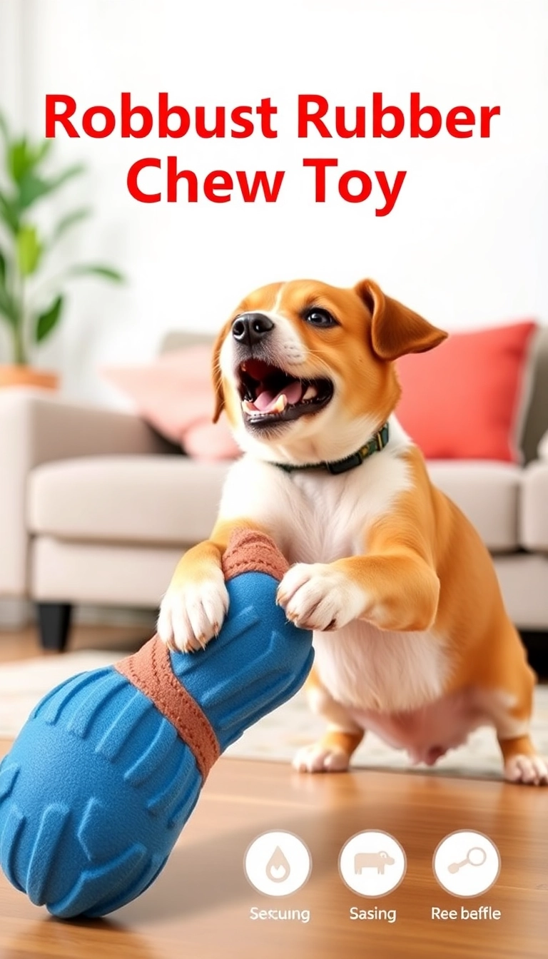 25 Must-Have Dog Toys That Will Keep Your Pup Entertained for Hours (You Won't Believe #14!) - 2. Durable Chew Toys