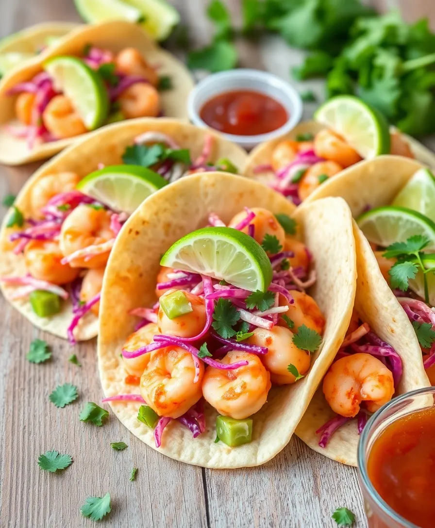 13 Homemade Delicacy Foods That Will Make You Feel Like a Master Chef! (Try #5 Tonight!) - 5. Spicy Shrimp Tacos