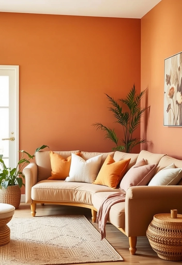 15 Cozy Home Decor Ideas to Turn Your Space into a Snug Retreat (You Won't Want to Leave!) - 5. Warm Color Palettes