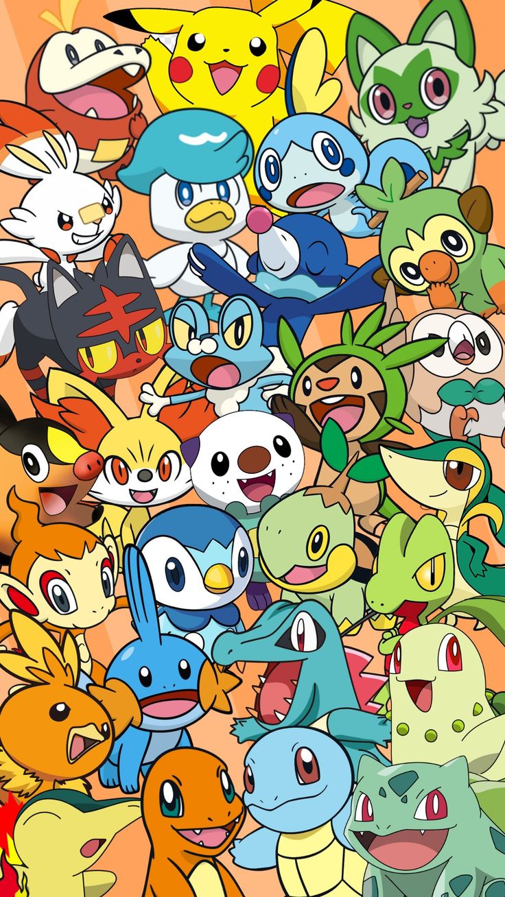 10 Adorable Pokemon Wallpapers For Every Fan (You Won't Believe #7!) - 4. The Joyful Gathering