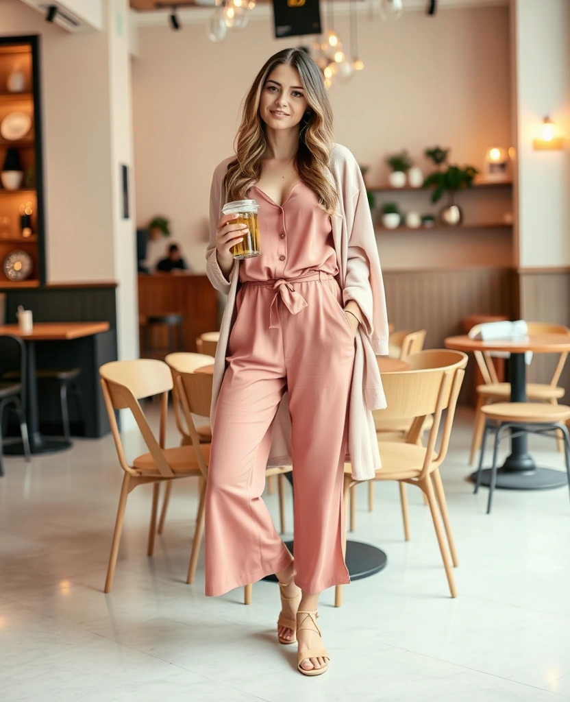 7 Cute Casual Valentine Outfit Ideas That'll Make Him Say 'Wow!' - 4. Chic Jumpsuit