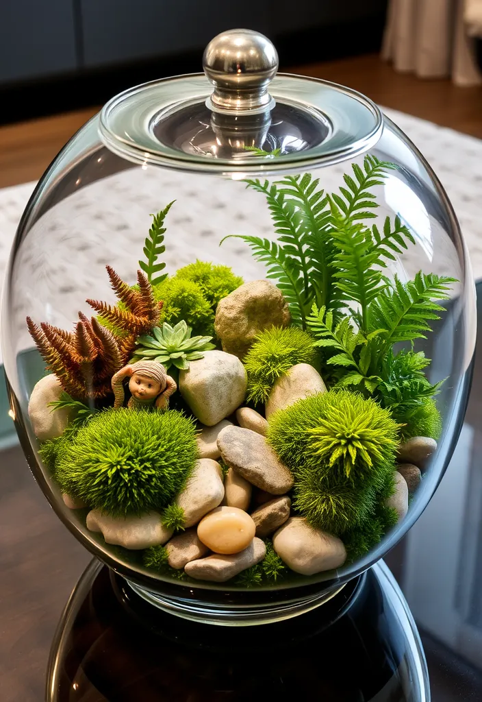 15 Creative Ways to Use Plants in Your Home Decor (Prepare to Be Inspired!) - 14. Use Terrariums for Unique Decor