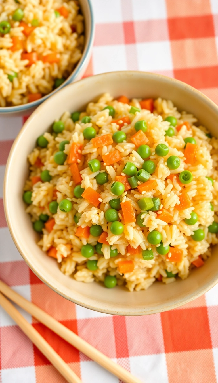 10 Healthy Meals You Can Make in 30 Minutes (Your Family Will Love #5!) - 6. Egg Fried Rice with Veggies