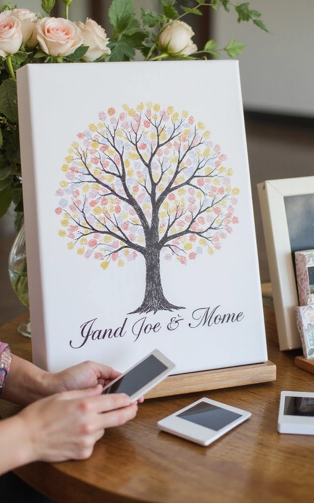 Explore 100 Wedding Decoration Ideas That Will Make Your Dream Day Come True! - 13. Interactive Guest Book