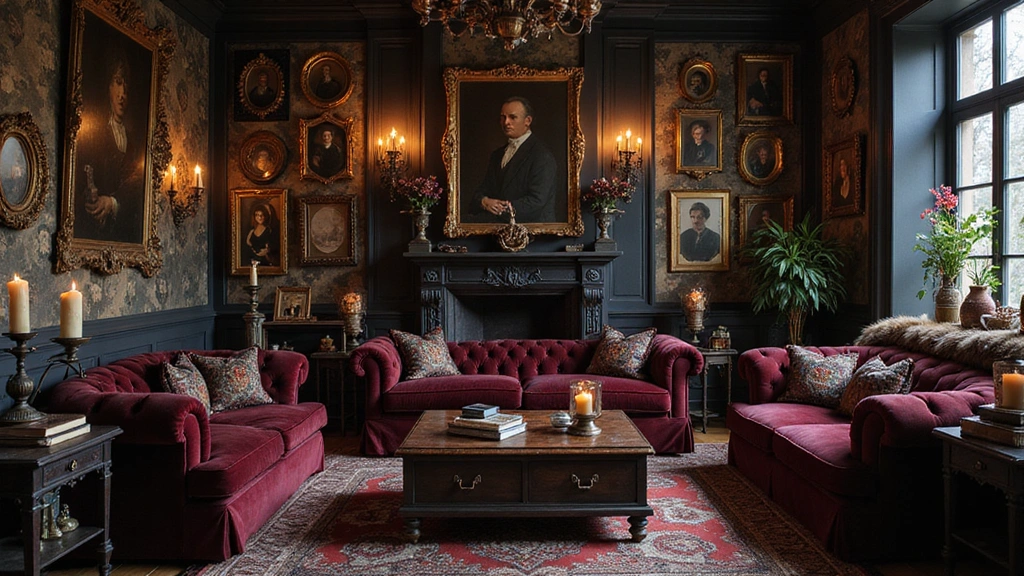 25 Dark Fantasy Decor Ideas That’ll Give Your Home a Hauntingly Beautiful Vibe!