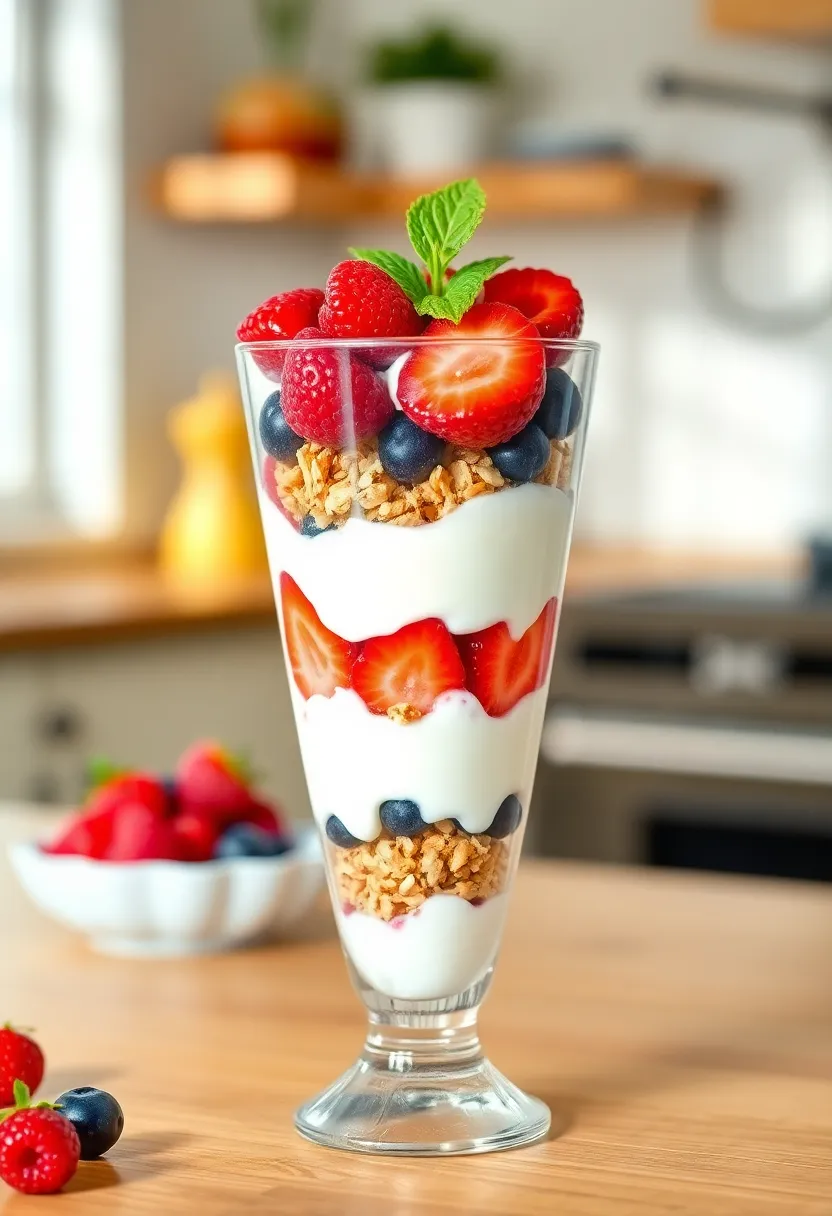 15 Quick & Easy Healthy Lunch Recipes That Will Make You Feel Amazing! - 14. Greek Yogurt Parfait