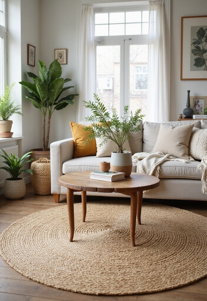 14 Eco-Friendly Furniture Choices That'll Make Your Interior Shine Responsibly! - 6. Natural Fiber Rugs