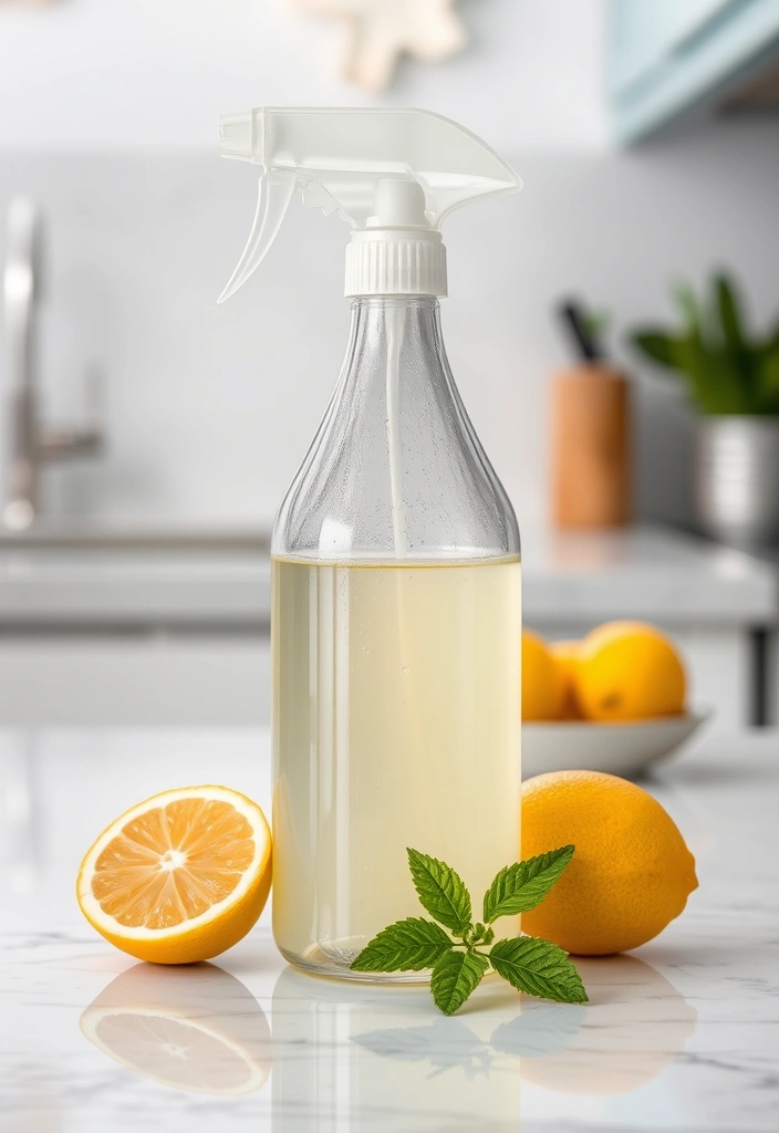 21 Non-Toxic Cleaning Hacks That'll Transform Your Home (Say Goodbye to Chemicals!) - 1. All-Purpose Vinegar Spray