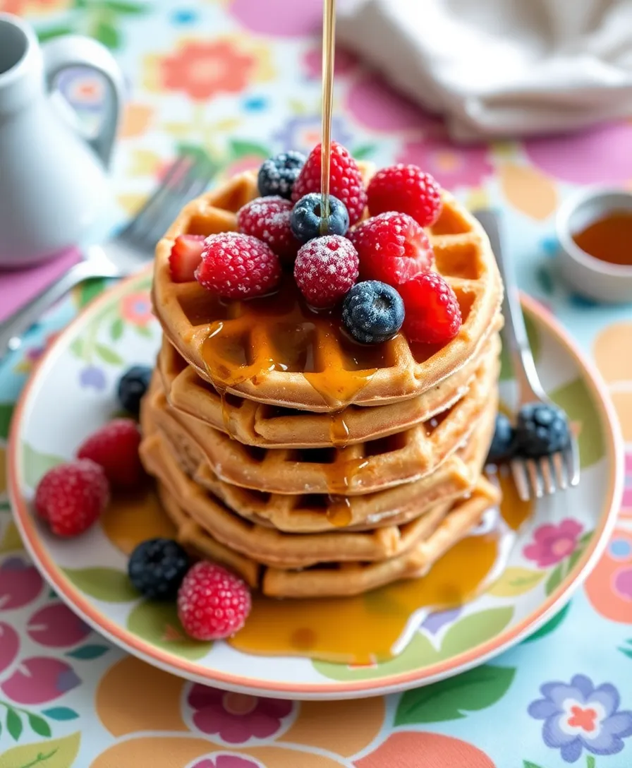 13 Healthy Breakfast Recipes That Will Kickstart Your Day (Especially #11!) - 12. Almond Flour Waffles