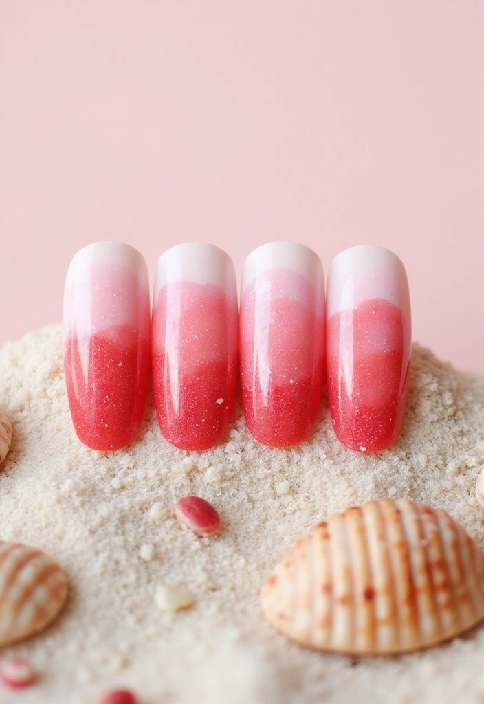 Transform Your Look with 15 Cherry Coded Nails DIY That Are Simply Irresistible! - 10. Cherry Watercolor Effect
