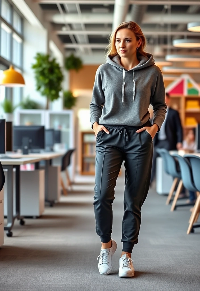 18 Office Outfits That'll Make You the Best-Dressed in the Boardroom (#5 Will Shock You!) - 8. Fashion-Forward Athleisure