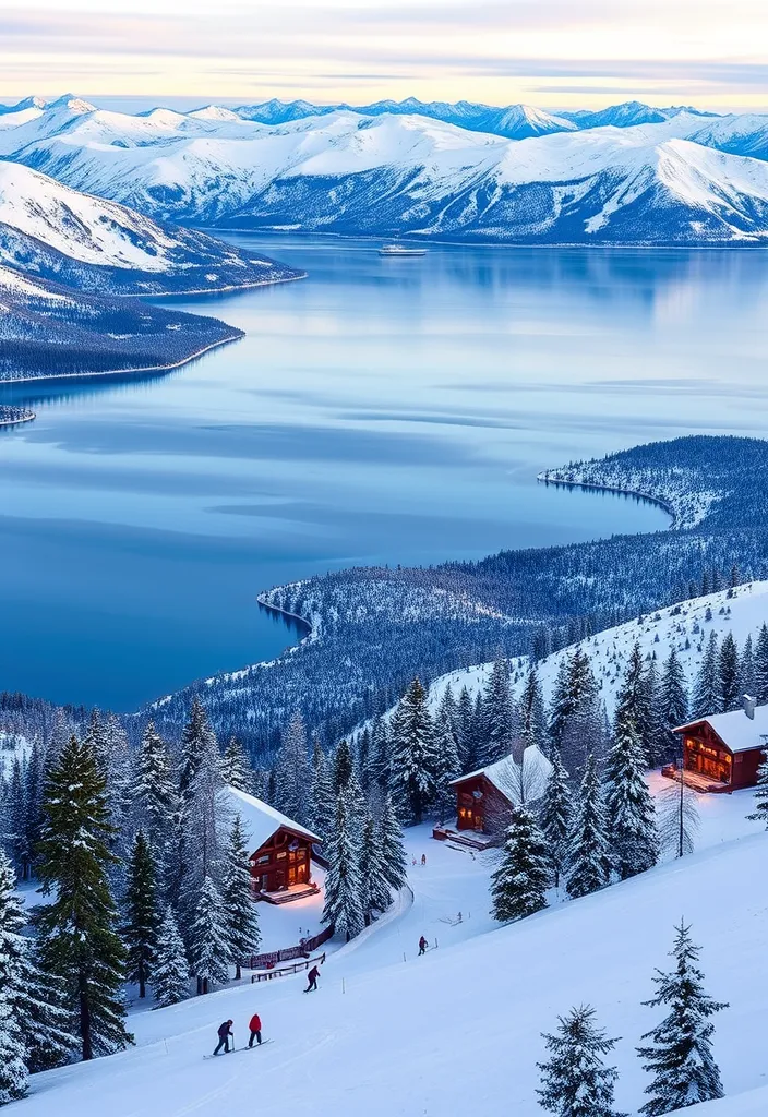 Winter Travel Inspo: 10 Must-Visit Places That Will Take Your Breath Away! - 10. Lake Tahoe, California/Nevada: The All-Season Playground