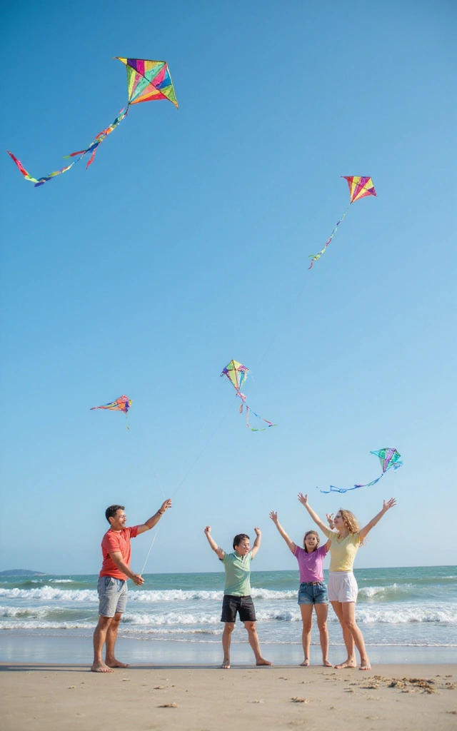 20 Unforgettable Beach Activities for Families to Enjoy This Summer! - 7. Kite Flying