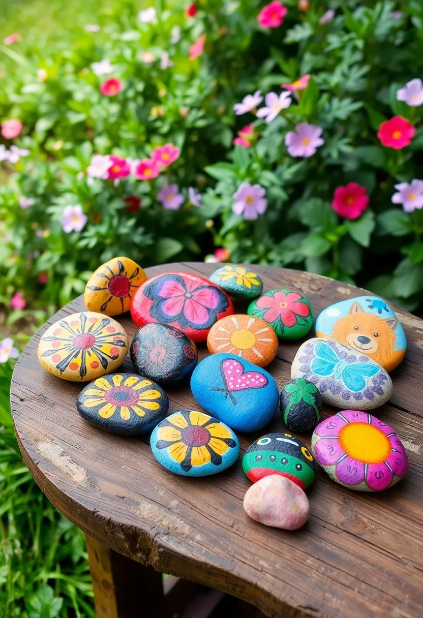 10 Fun Adult DIY Projects That Will Melt Your Stress Away (Don't Miss #4!) - 7. Painted Rocks