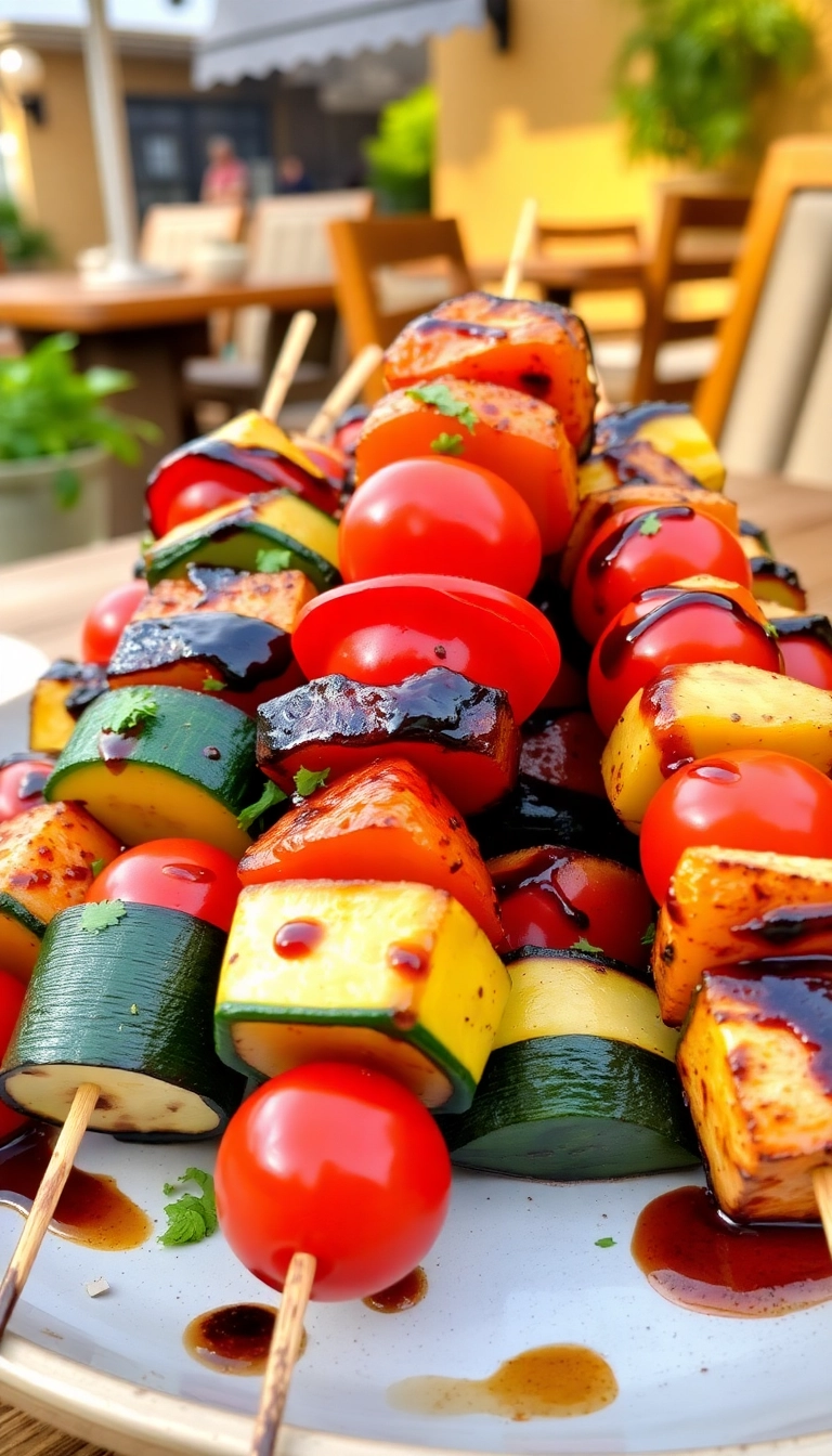 19 Easy Sunday Dinner Ideas That Will Have You Relaxing in Style (You Won't Believe #7!) - 19. Grilled Vegetable Skewers