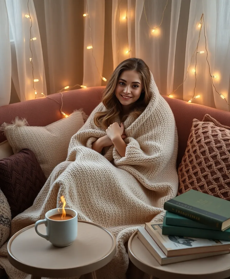 25 Stunning Photoshoot Ideas That'll Make Your Instagram Pop (You Won't Believe #12!) - 3. Cozy Indoor Nooks