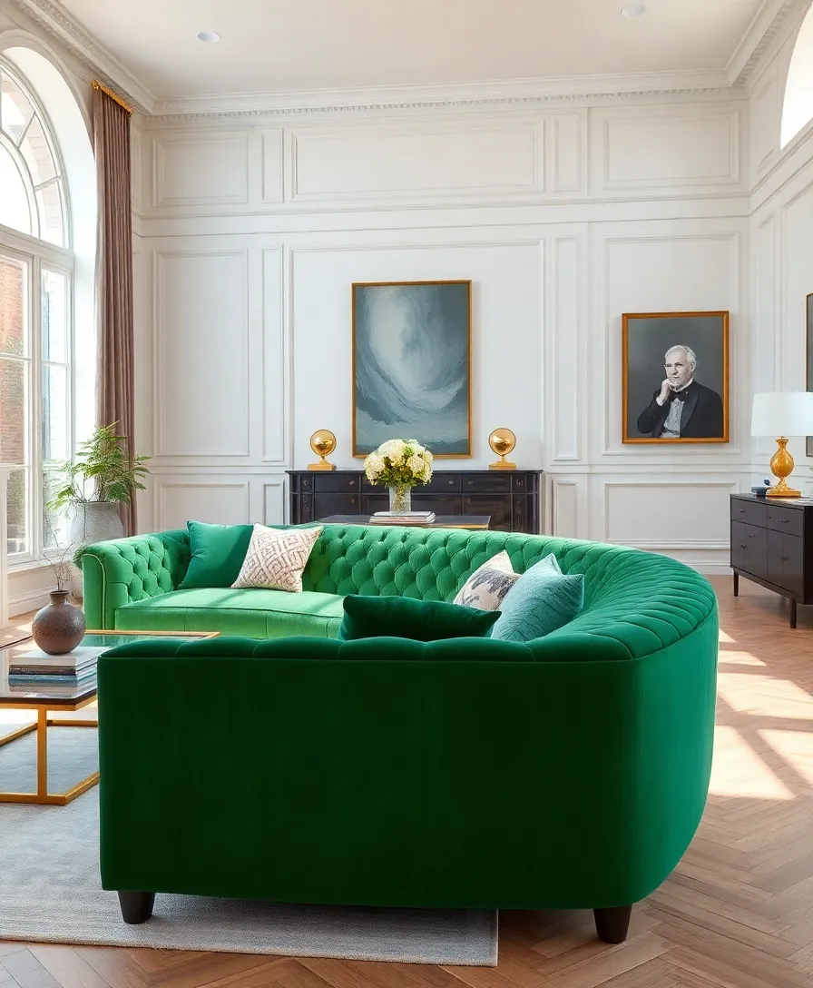 19 Modern Green Board Inspirations That Will Revamp Your Space! (Check Out #4!) - 13. Green Board Statement Furniture