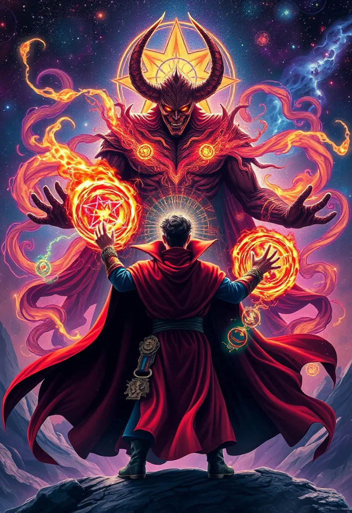 19 Unforgettable Video Game Moments with Marvel Rivals (You Can't Miss #7!) - 5. The Dark Match: Doctor Strange vs. Dormammu