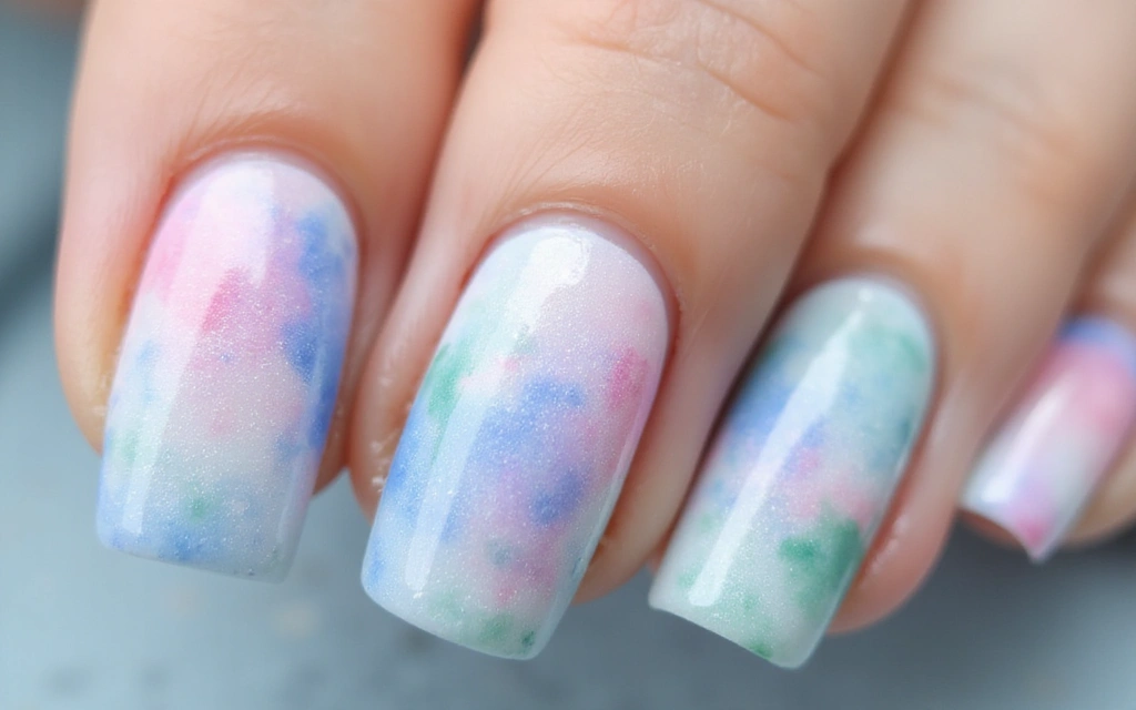 30 Stunning Nail Designs That'll Make You Want to Show Off Your Hands! - 13. Artistic Watercolor