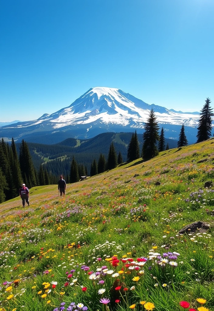 The Best National Parks for Every Season: Your Go-To Travel Guide! - Summer Bliss: Mount Rainier National Park