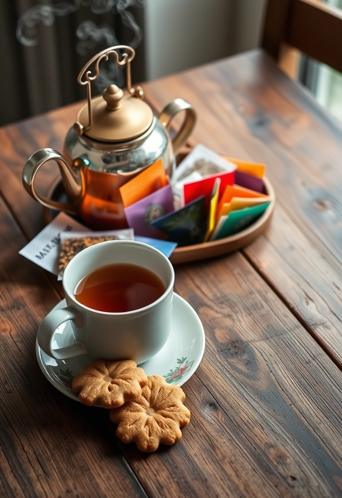 15 Stress Relief Techniques Perfect for Your Self Care Sunday (Say Goodbye to Anxiety!) - 3. Soothing Herbal Tea Ritual