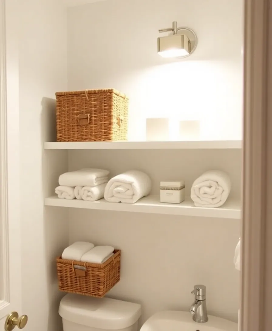 Fightssssssssssssssssss Bathroom: Transform Your Space with These 10 Ideas! - 7. Organize with Stylish Baskets