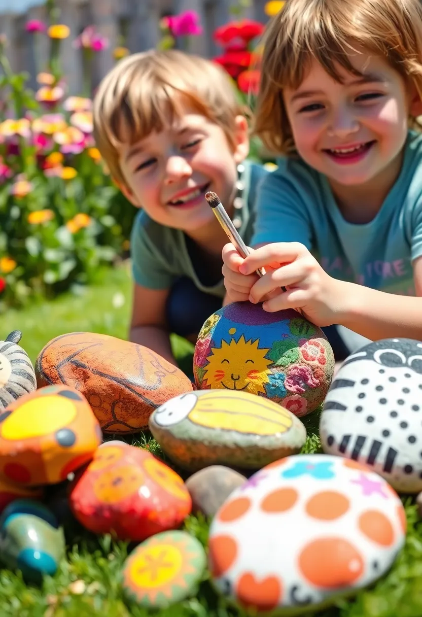 20 Fun Crafts for Kids That'll Keep Them Busy for Hours (You'll Love #15!) - 1. Painted Rock Animals