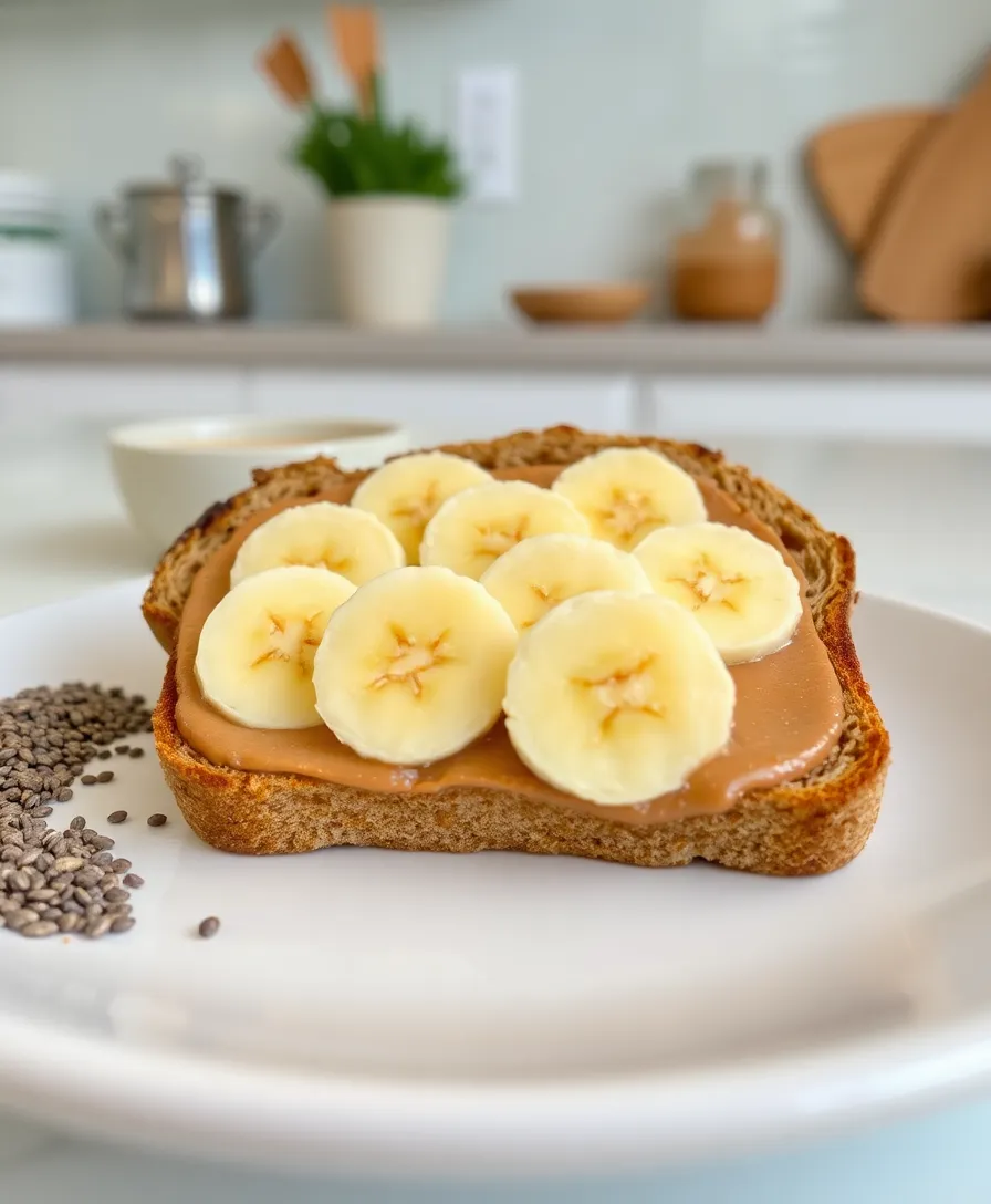 10 Healthy Snacks You Can Make in 5 Minutes or Less (Your Cravings Will Thank You!) - 2. Almond Butter & Banana Toast