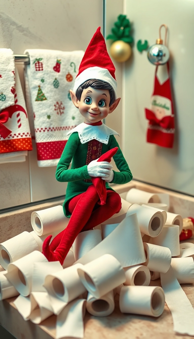 The Ultimate Guide to Funny Elf on the Shelf Fun: 10 Ideas You Can’t Miss! - 7. Elf’s Mischievous Prank