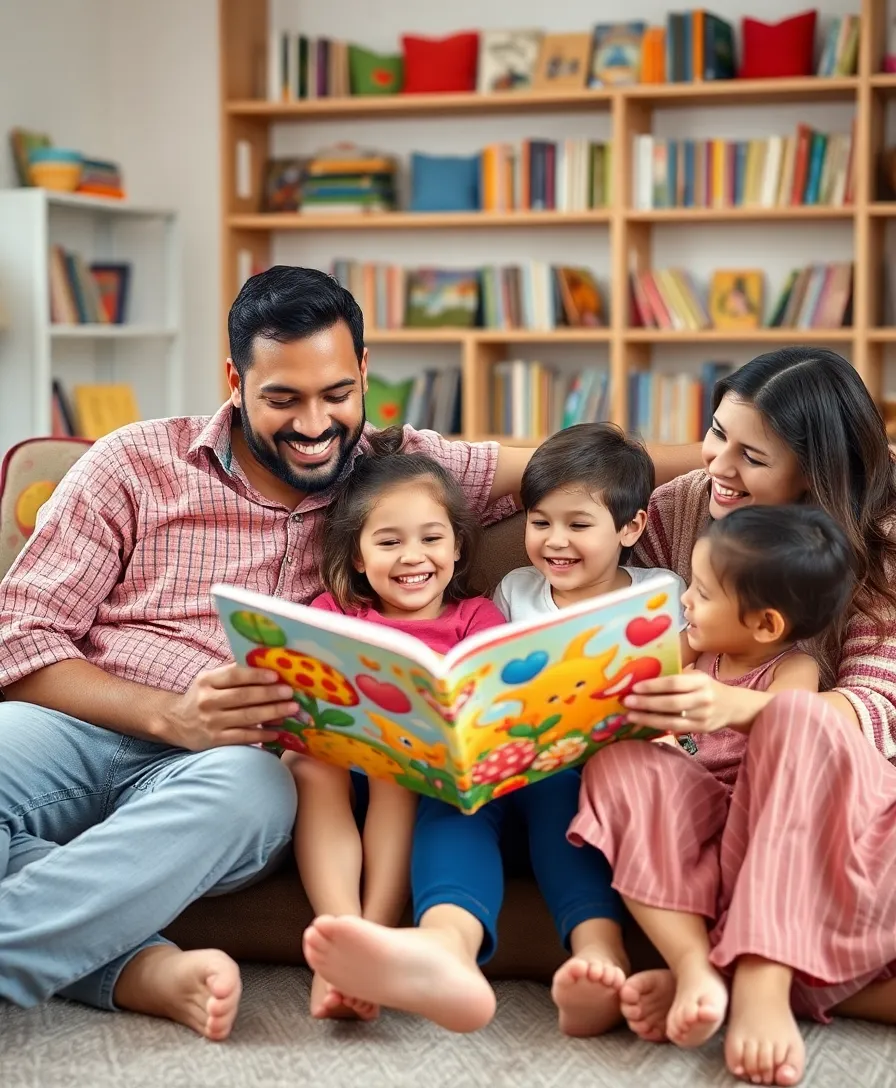 7 Genius Tips to Spark Your Child's Love for Reading (Tip #3 Is a Game-Changer!) - 3. Make Reading a Family Activity